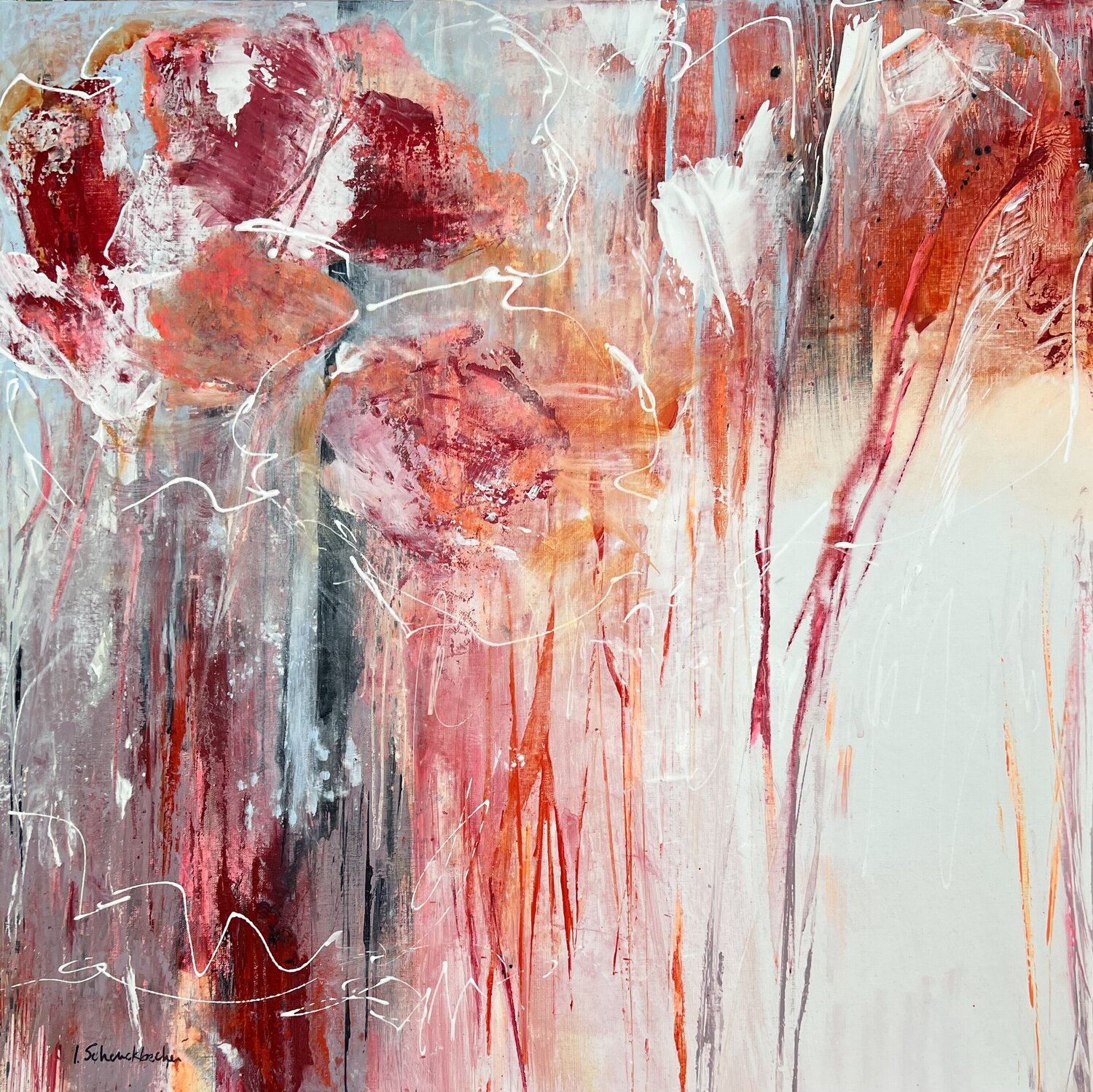 Un air de bohème… Isabelle Schenckbecher-Quint Original painting for sale