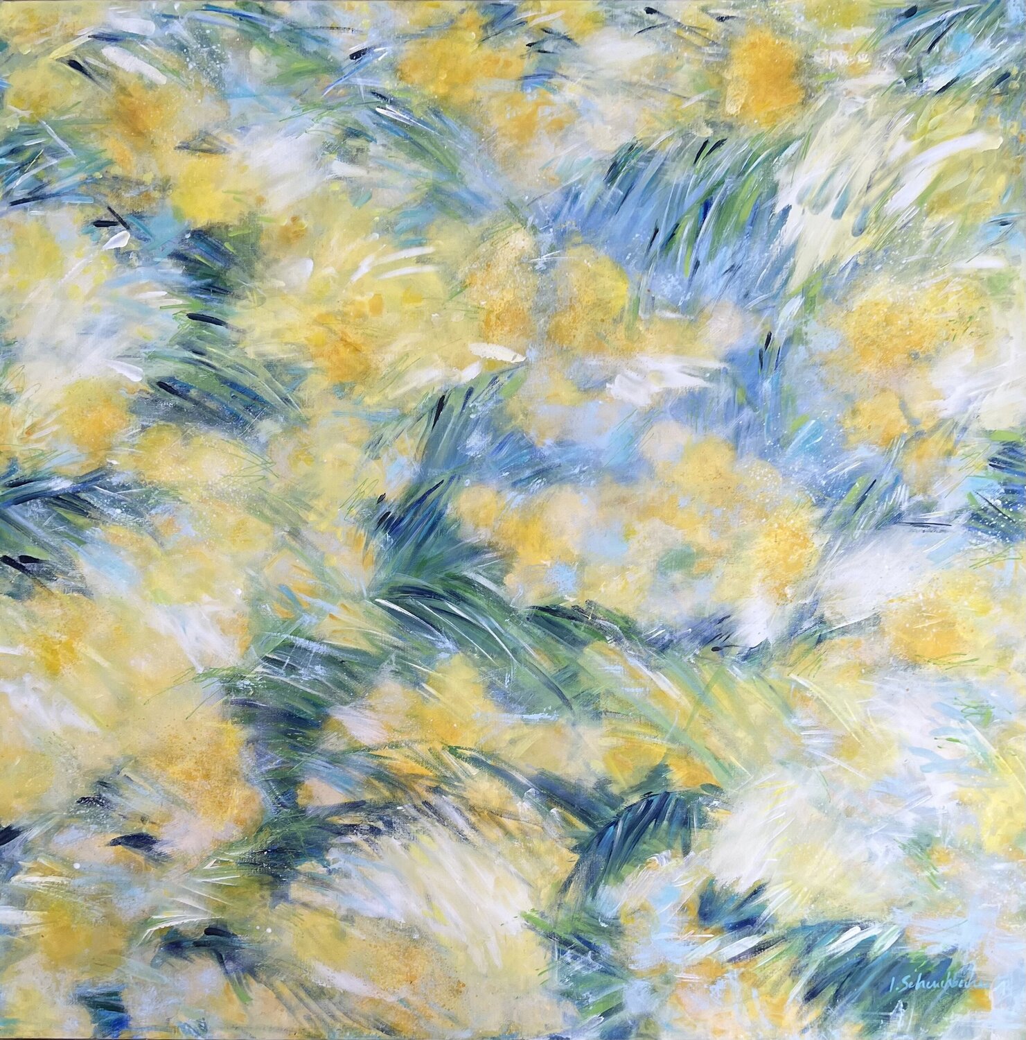 French Riviera Isabelle Schenckbecher-Quint Original painting for sale