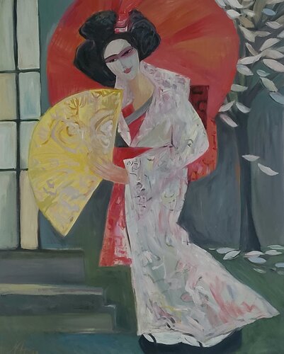 Puccinis "Madama  Butterfly" by Nadya Hauswald, Painting for Sale on Select