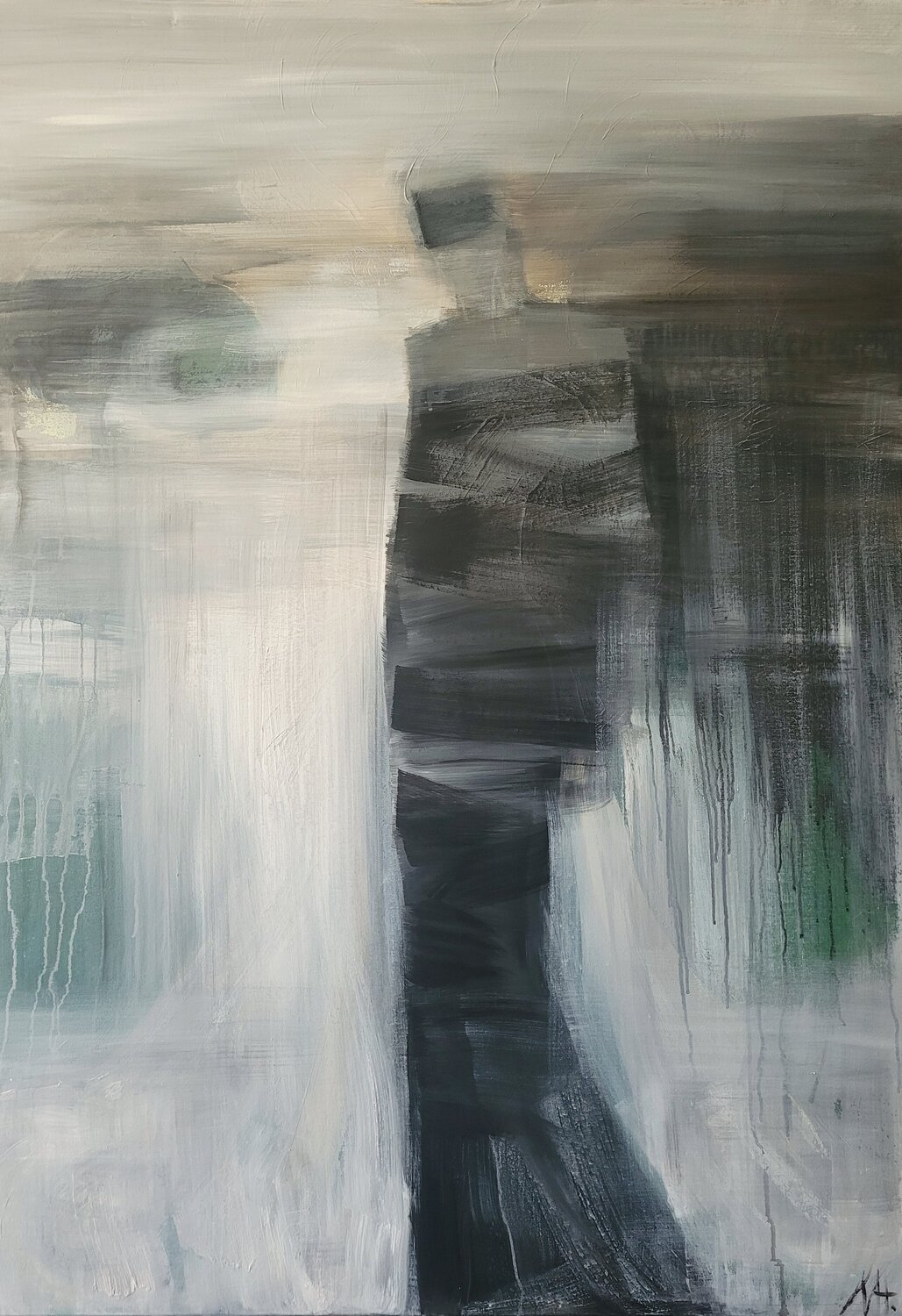 Machtlos Nadya Hauswald Original painting for sale