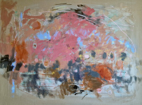 Merging From Wholeness by Ulyana Mirta Groffman, Painting for Sale on Select