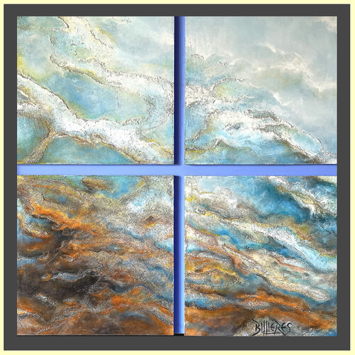 OXYGENE by CLEMENT BILLIERES, Painting for Sale on Select