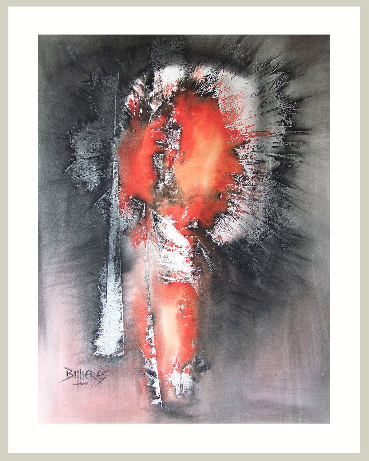 ETAT D'ÂME CLEMENT BILLIERES Original painting for sale