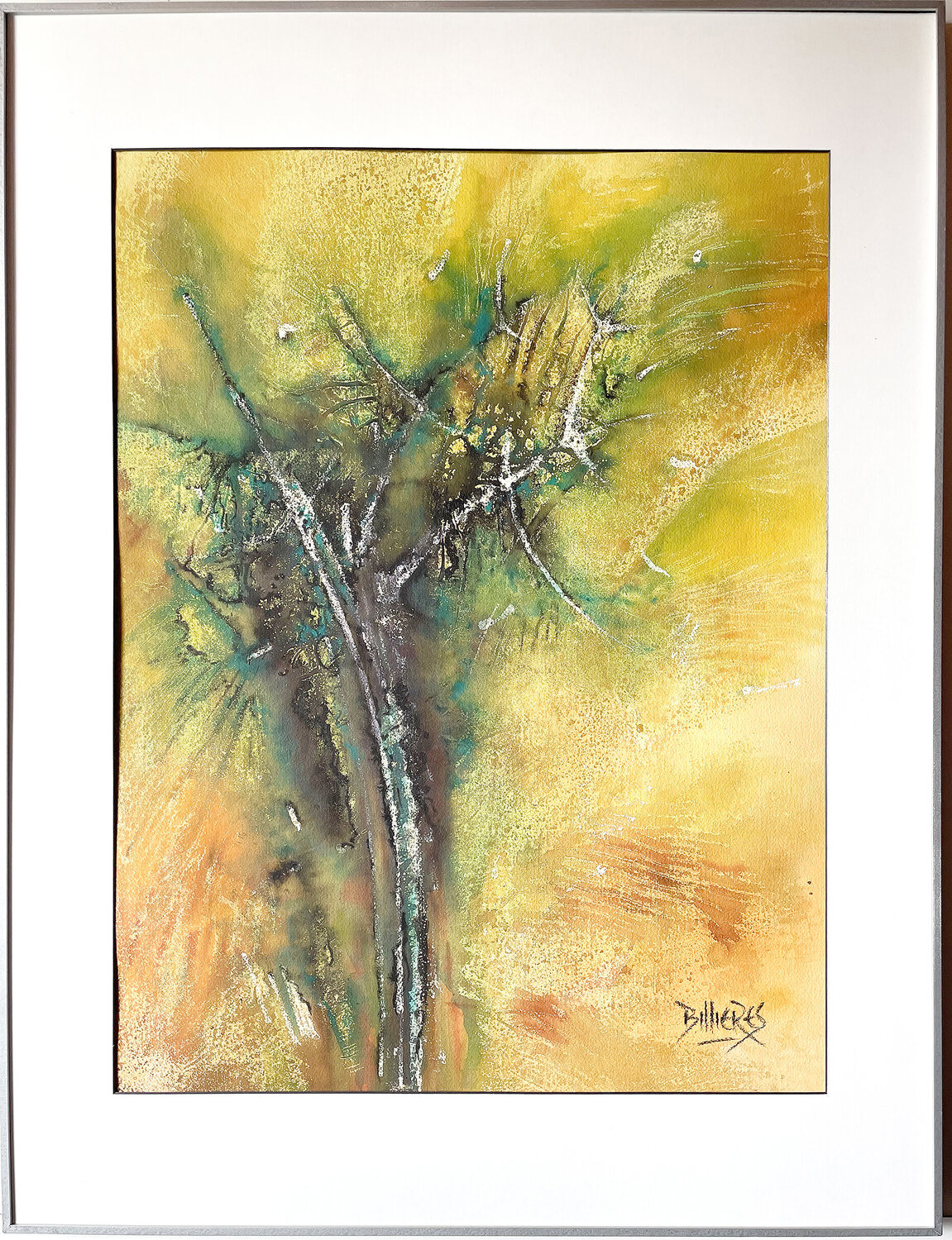 PHOTOSYNTHESE CLEMENT BILLIERES Original painting for sale