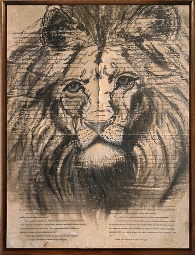 The Guilded Guardian by Stephanie Kutty, Painting for Sale on Select