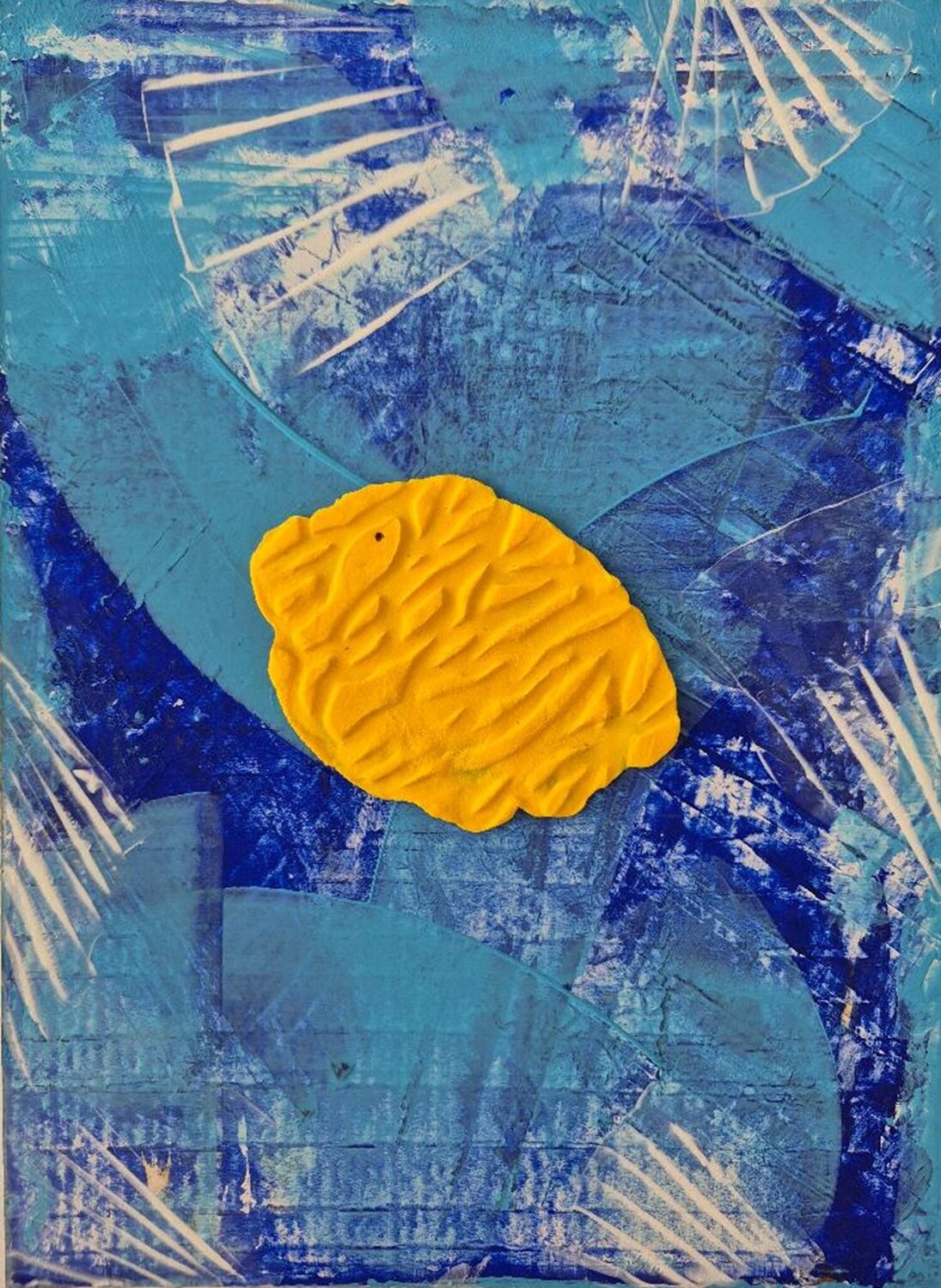 The blues Sheida Mehr Original painting for sale