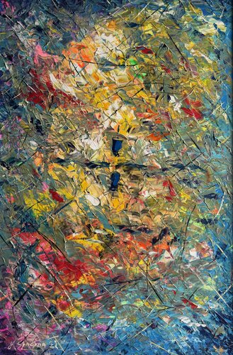 Perpetuidad by Miroslav Spadrna, Painting for Sale on Select