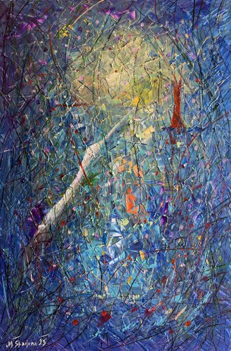 “Memoria Líquida” by Miroslav Spadrna, Painting for Sale on Select