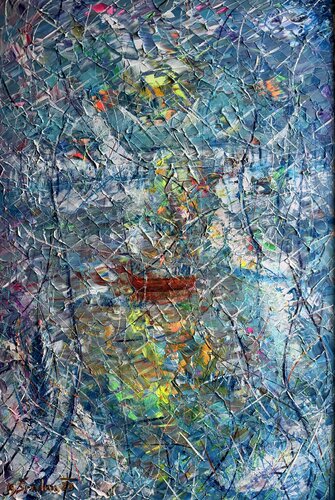 “Nave de Luz Interior” by Miroslav Spadrna, Painting for Sale on Select
