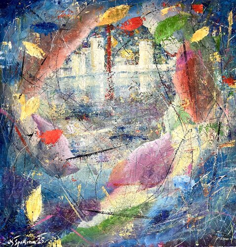 Portál de luz by Miroslav Spadrna, Painting for Sale on Select