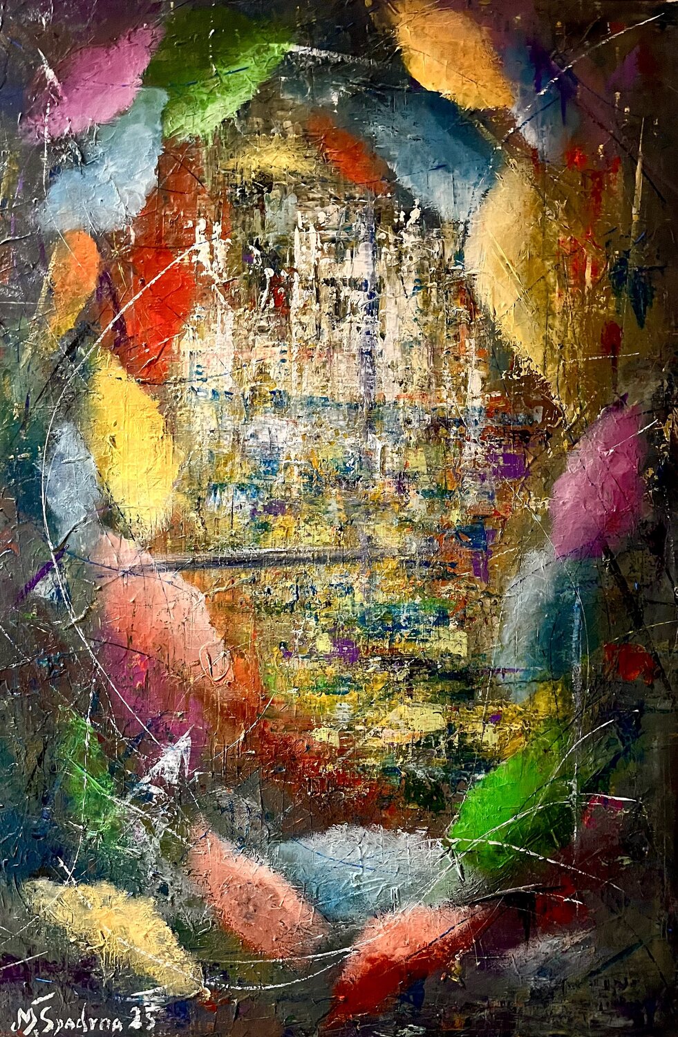 El tiempo pasa Miroslav Spadrna Original painting for sale