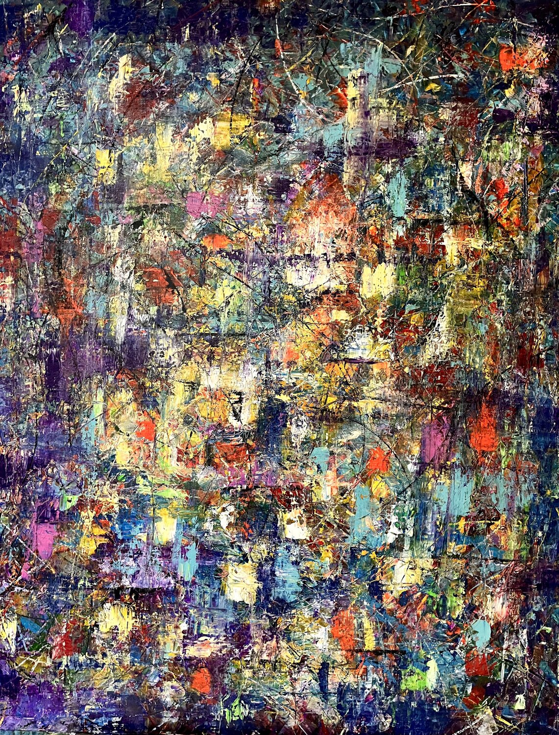 Otra dimensión Miroslav Spadrna Original painting for sale