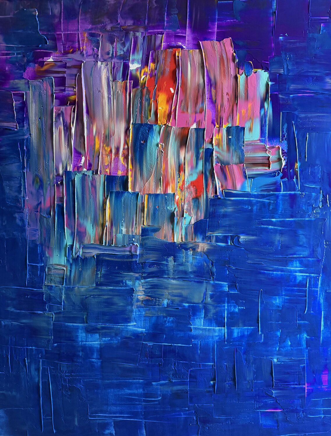 Catedral Interior Miroslav Spadrna Original painting for sale