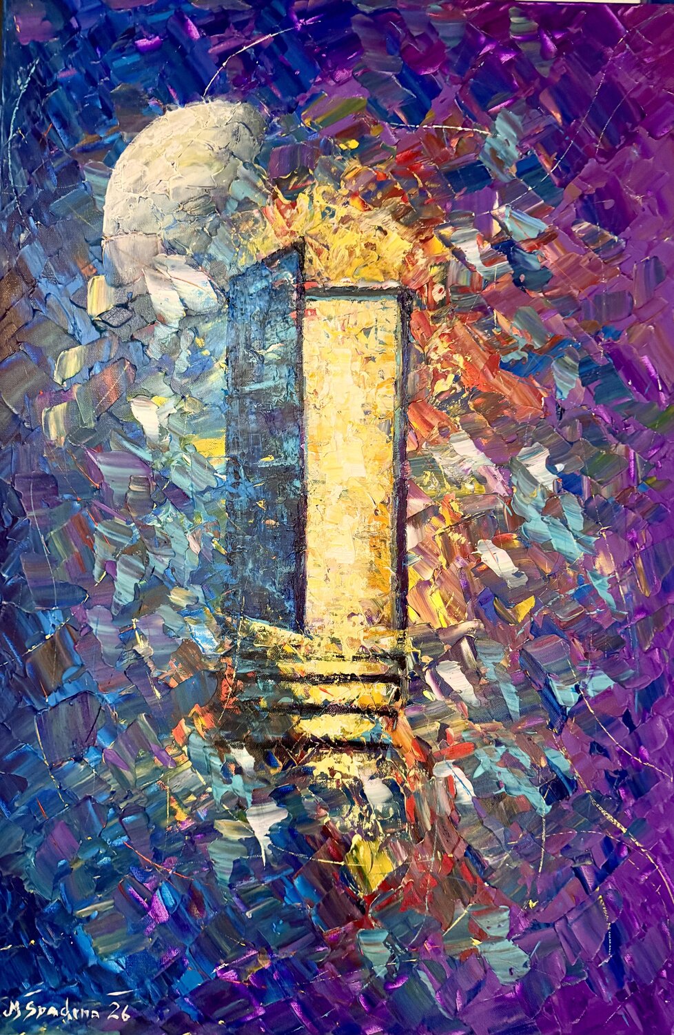 The Door to the Light Miroslav Spadrna Original painting for sale