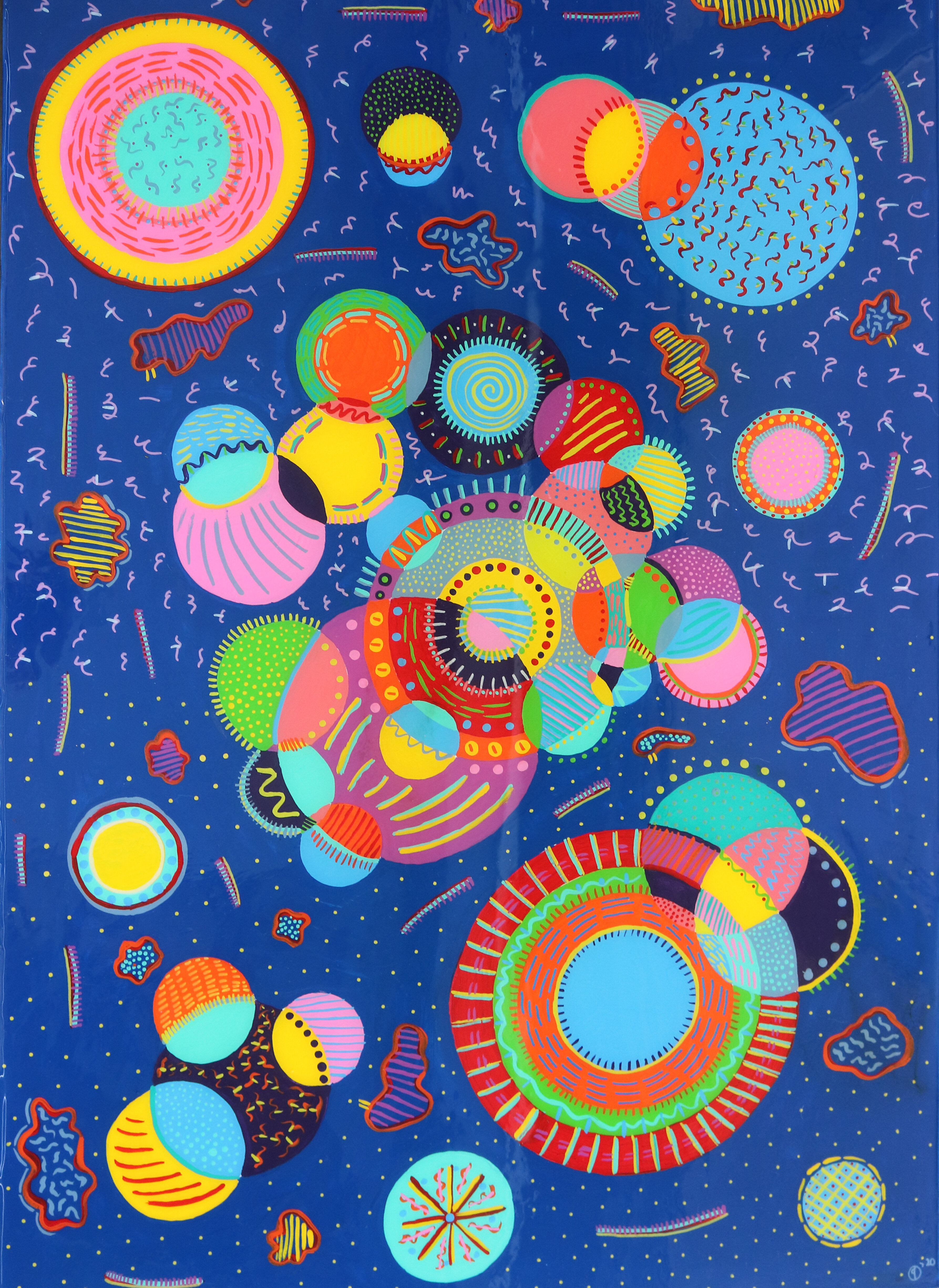 Topic Planètes paintings