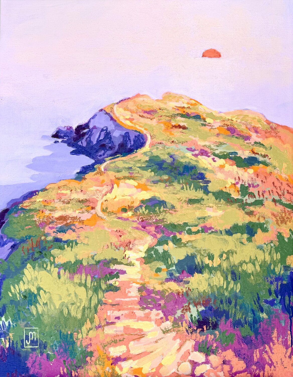 Punta Cometa Jurga Milašiūnaitė Original painting for sale