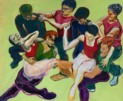 Allegro von Leonard Gabriel, Malerei kaufen auf Select