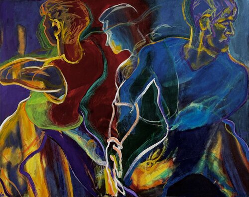 Effacé von Leonard Gabriel, Malerei kaufen auf Select