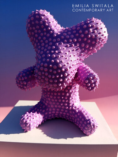 BABO TEDDY BEAR SCULPTURE #434 by Emilia Switala, Sculpture for Sale on Select
