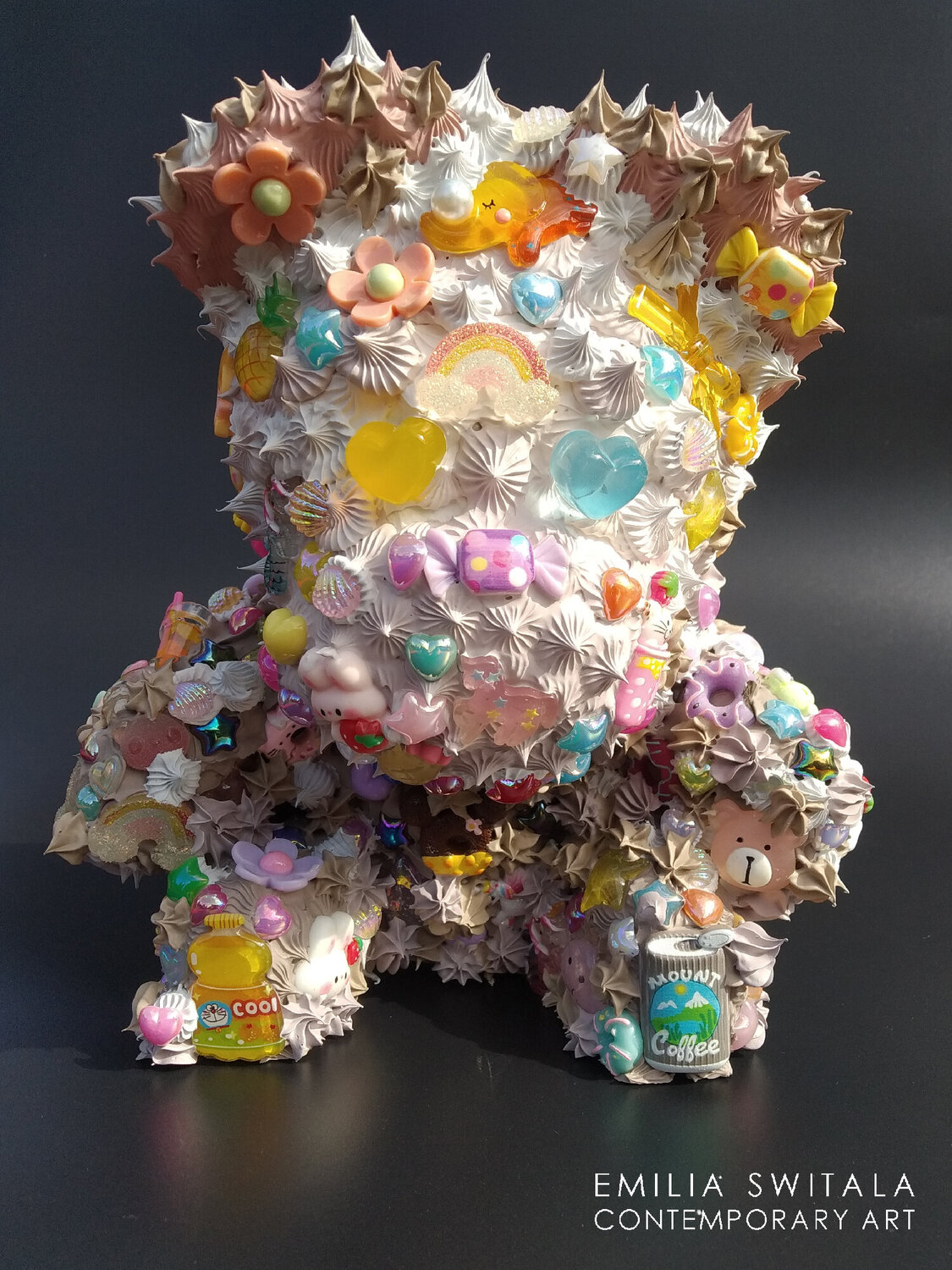 OH YEAH TEDDY BEAR SCULPTURE #354 Emilia Switala Sculpture for sale