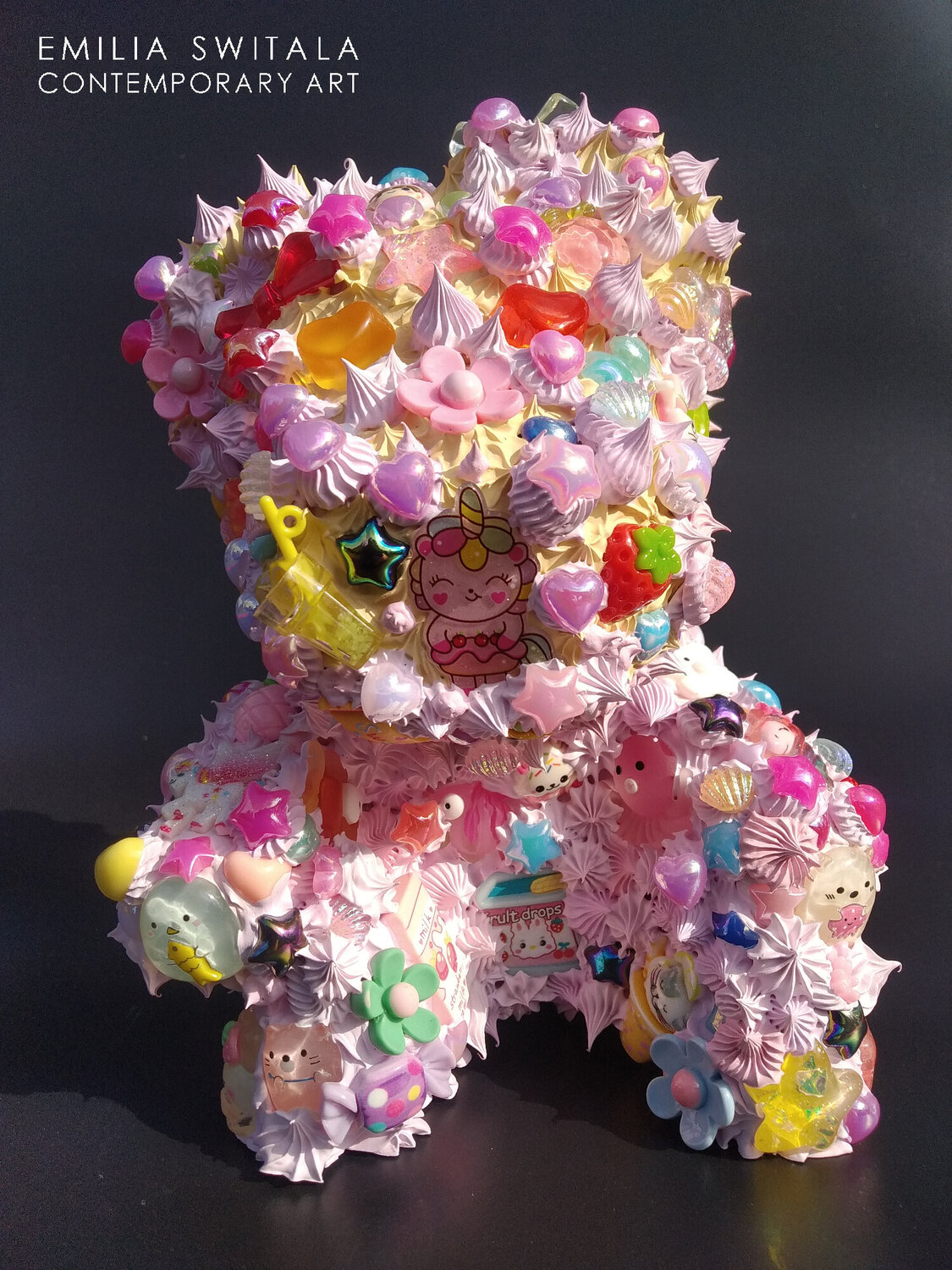 LILI TEDDY BEAR SCULPTURE #373 Emilia Switala Sculpture for sale
