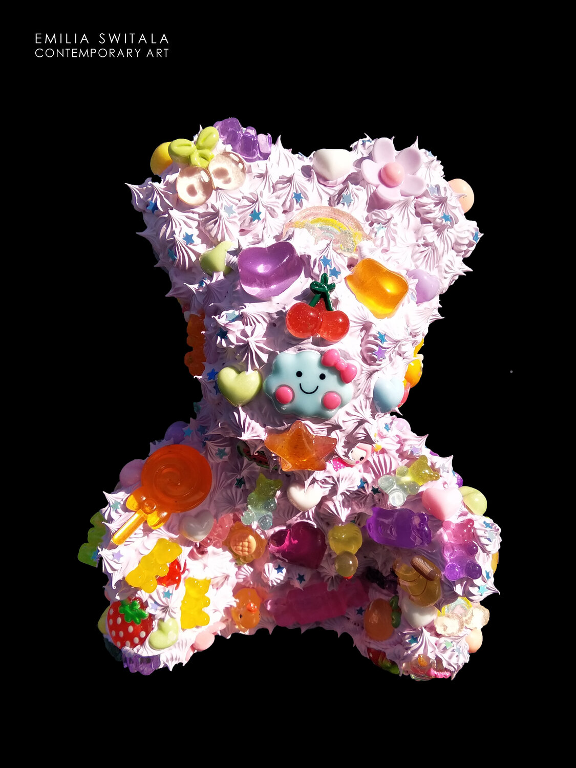PAPASIAM TEDDY BEAR SCULPTURE #375 Emilia Switala Sculpture for sale
