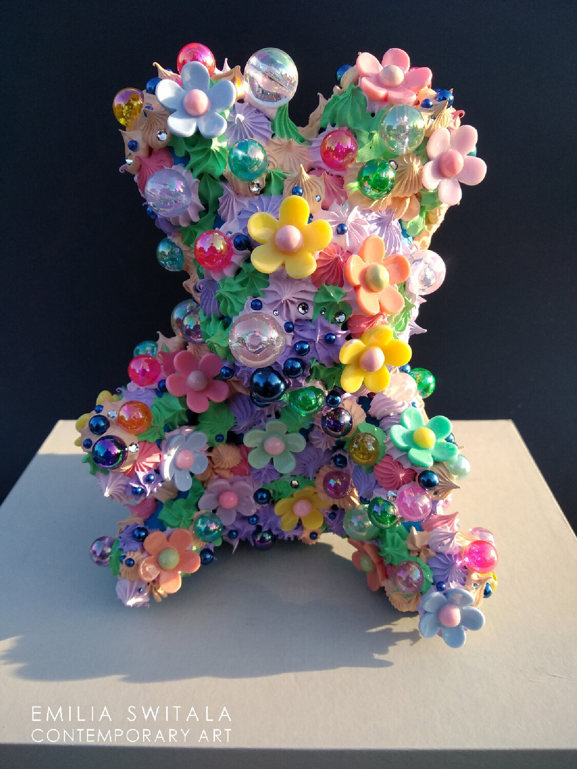 KOTOMORRA TEDDY BEAR SCULPTURE #401 Emilia Switala Sculpture for sale