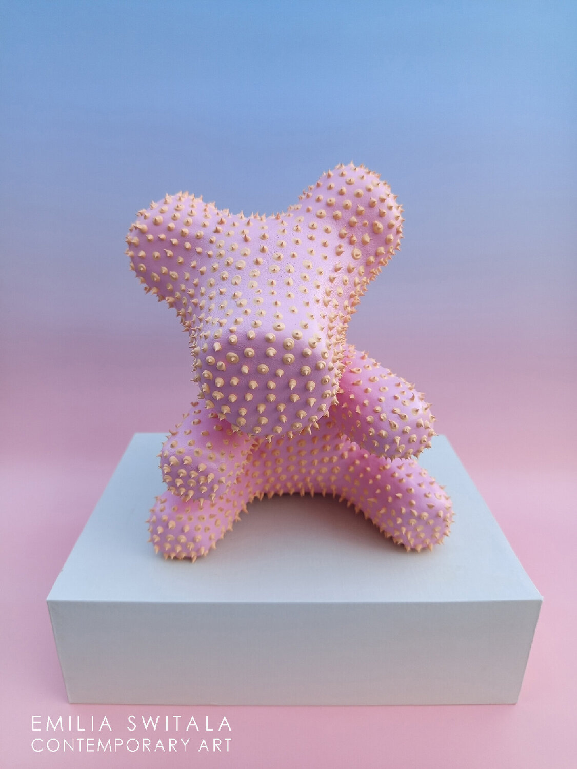 ATO TEDDY BEAR SCULPTURE #424 Emilia Switala Sculpture for sale