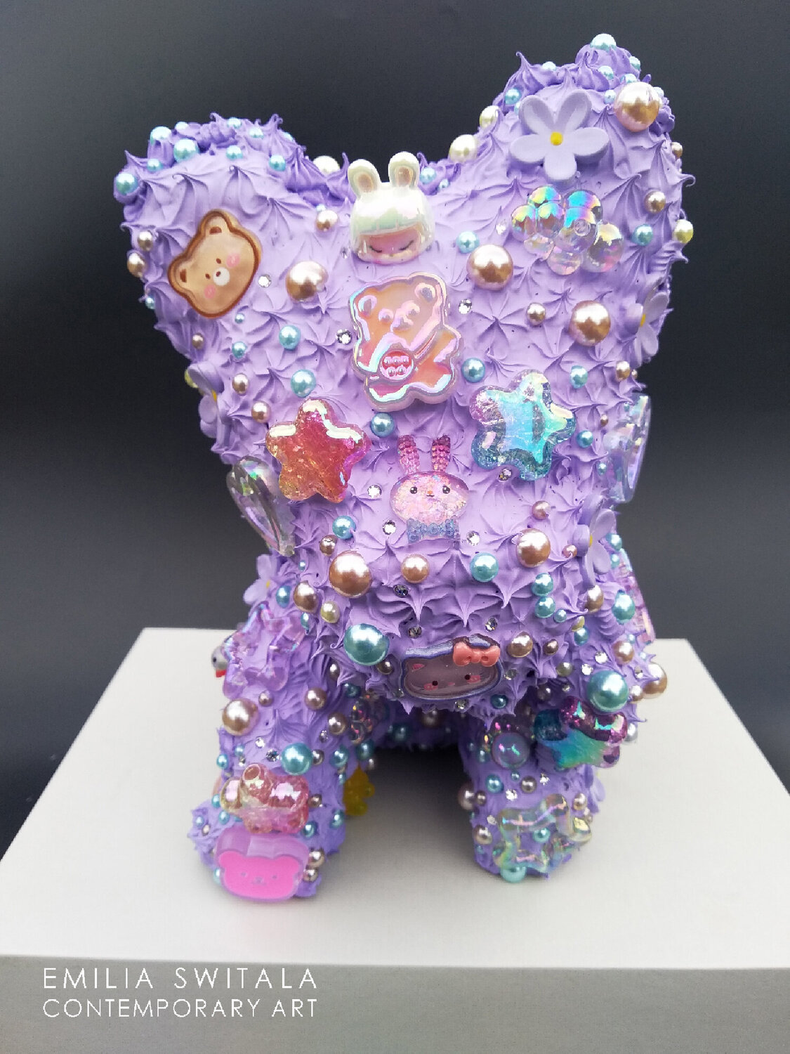 BARDI TEDDY BEAR SCULPTURE #407 Emilia Switala Sculpture for sale