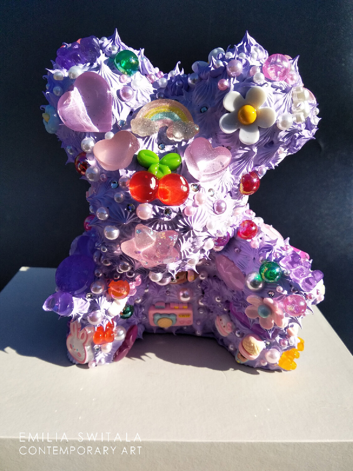 BATO TEDDY BEAR SCULPTURE #408 Emilia Switala Sculpture for sale