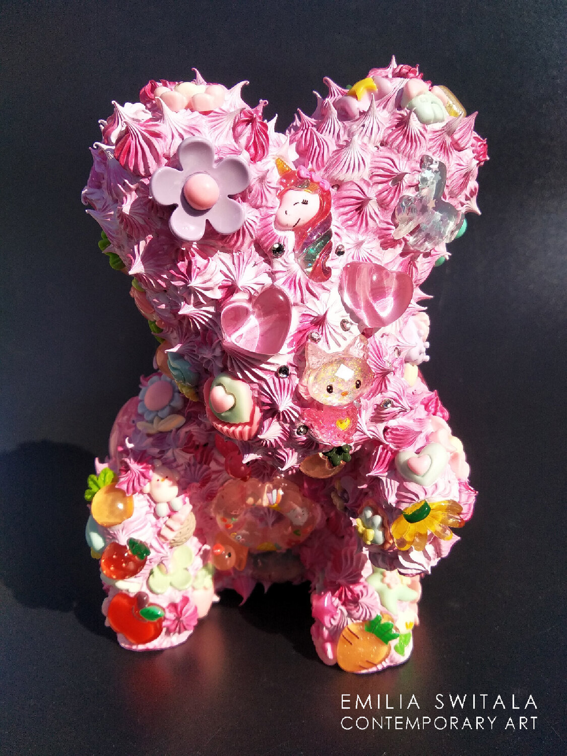 EMI TEDDY BEAR SCULPTURE #422 Emilia Switala Sculpture for sale