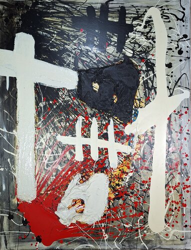 Duplicidad by Juanjo Ortubia, Painting for Sale on Select