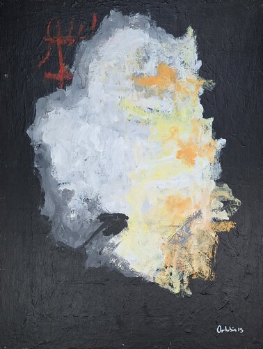 En mi cabeza reside mi libertad by Juanjo Ortubia, Painting for Sale on Select