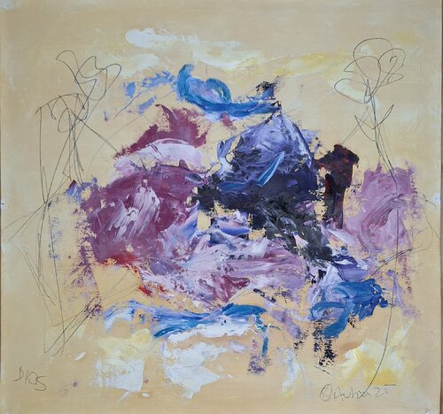 Dios by Juanjo Ortubia, Painting for Sale on Select