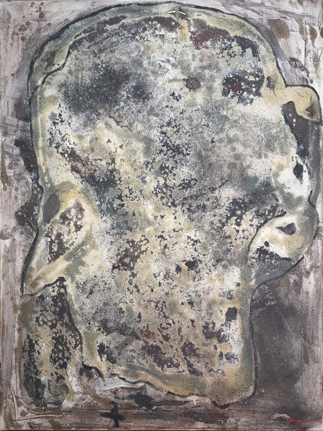 Creciente Narcosis Juanjo Ortubia Original painting for sale