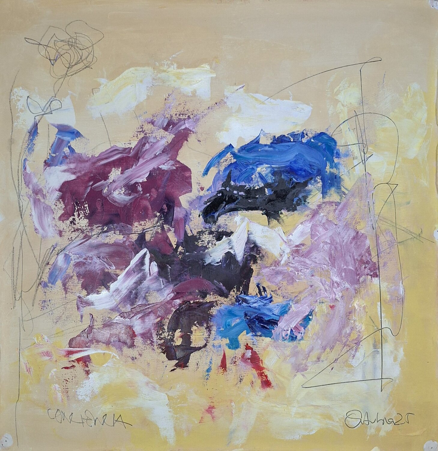Conciencia Juanjo Ortubia Original painting for sale