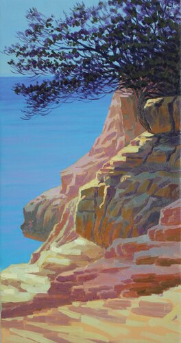 Cala di San Quirico by Revaz Tcheishvili, Painting for Sale on Select