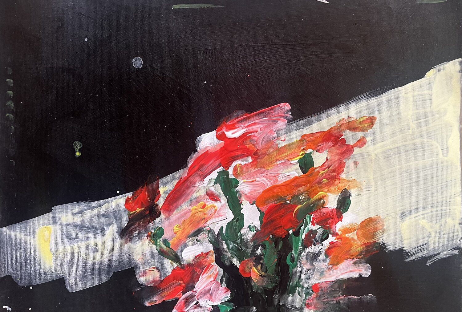 Study for States Of Exposure. #1 Yulia Gerasimova Original painting for sale