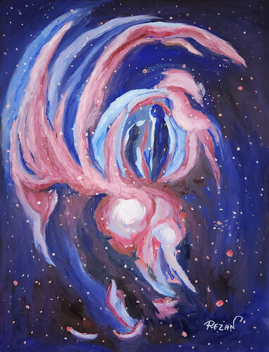 LIBERATION   SPIRAL von Rezan Ozger, Malerei kaufen auf Select