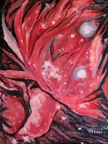 STAR HEART von Rezan Ozger, Malerei kaufen auf Select