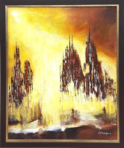 ASSOUAN von Anegué gueydan christiane, Malerei kaufen auf Select