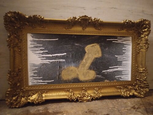 GOLDIG DER KLEINE! by Peter Pimmel, Painting for Sale on Select