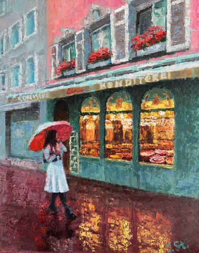 Sweet Temptation by Julia Strittmatter, Painting for Sale on Select