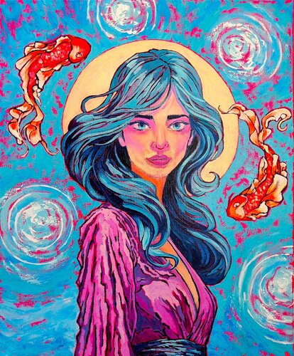 "La verdad" by Asia Klim, Painting for Sale on Select