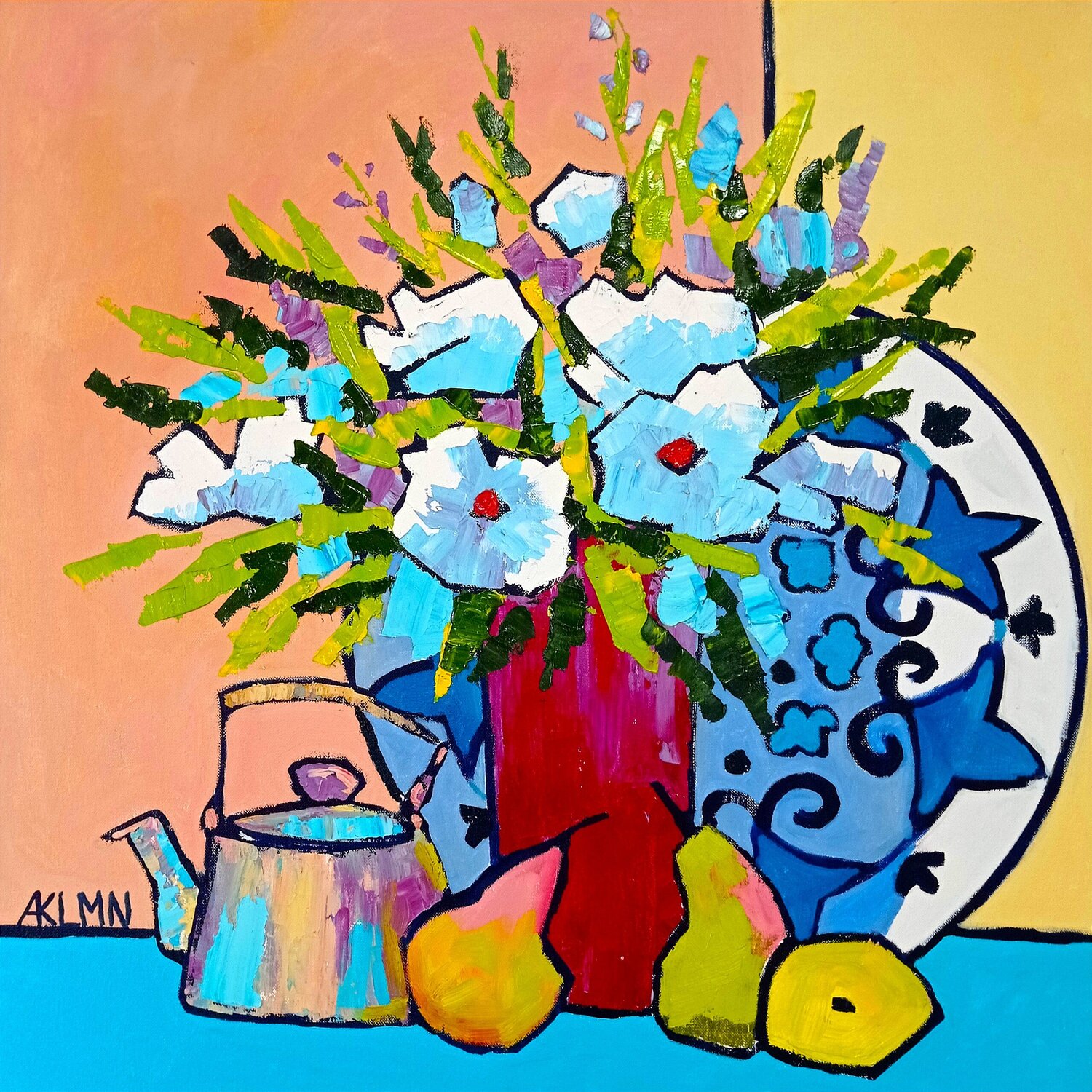 La luz de la mañana Asia Klim Original painting for sale