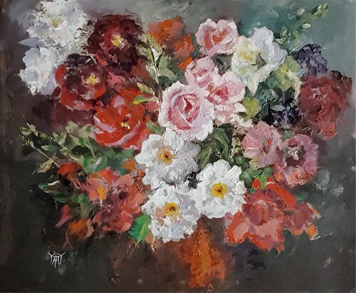 Centerpiece by Jarmila Dluhos, Painting for Sale on Select