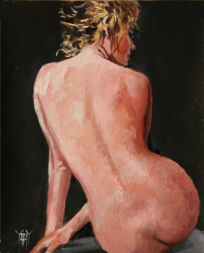 Bathed in Light by Jarmila Dluhos, Painting for Sale on Select