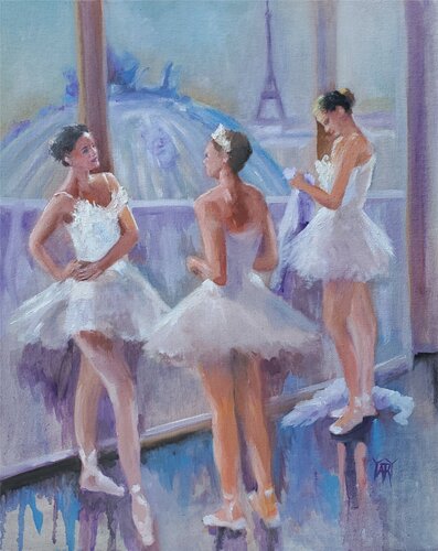 Dream to Dance by Jarmila Dluhos, Painting for Sale on Select