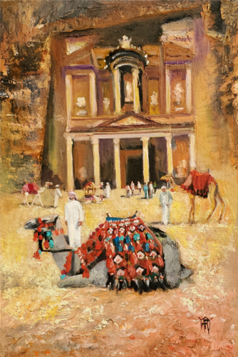 Petra by Jarmila Dluhos, Painting for Sale on Select