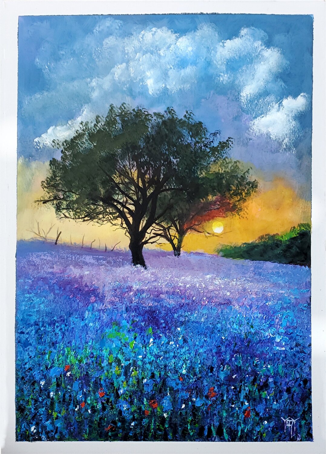 Dawn Jarmila Dluhos Original painting for sale